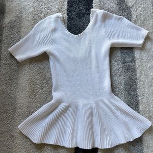 Guess Knit peplum blouse
